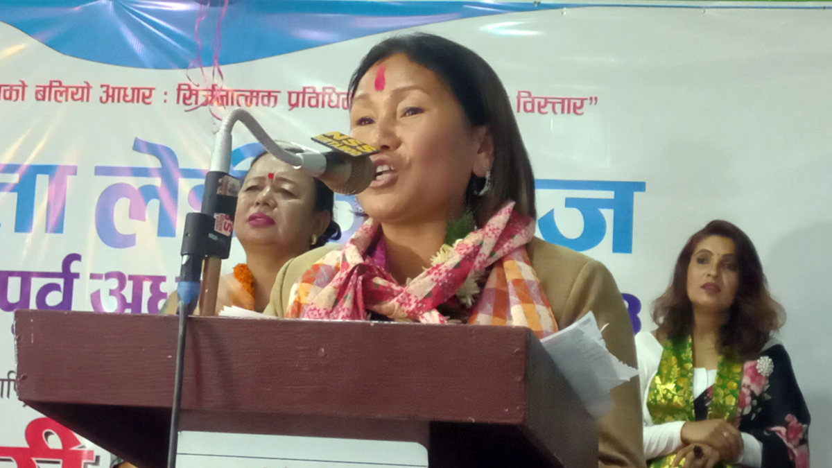 नेपालमा महिला सहभागिता उल्लेखनीय : उपसभामुख रानामगर